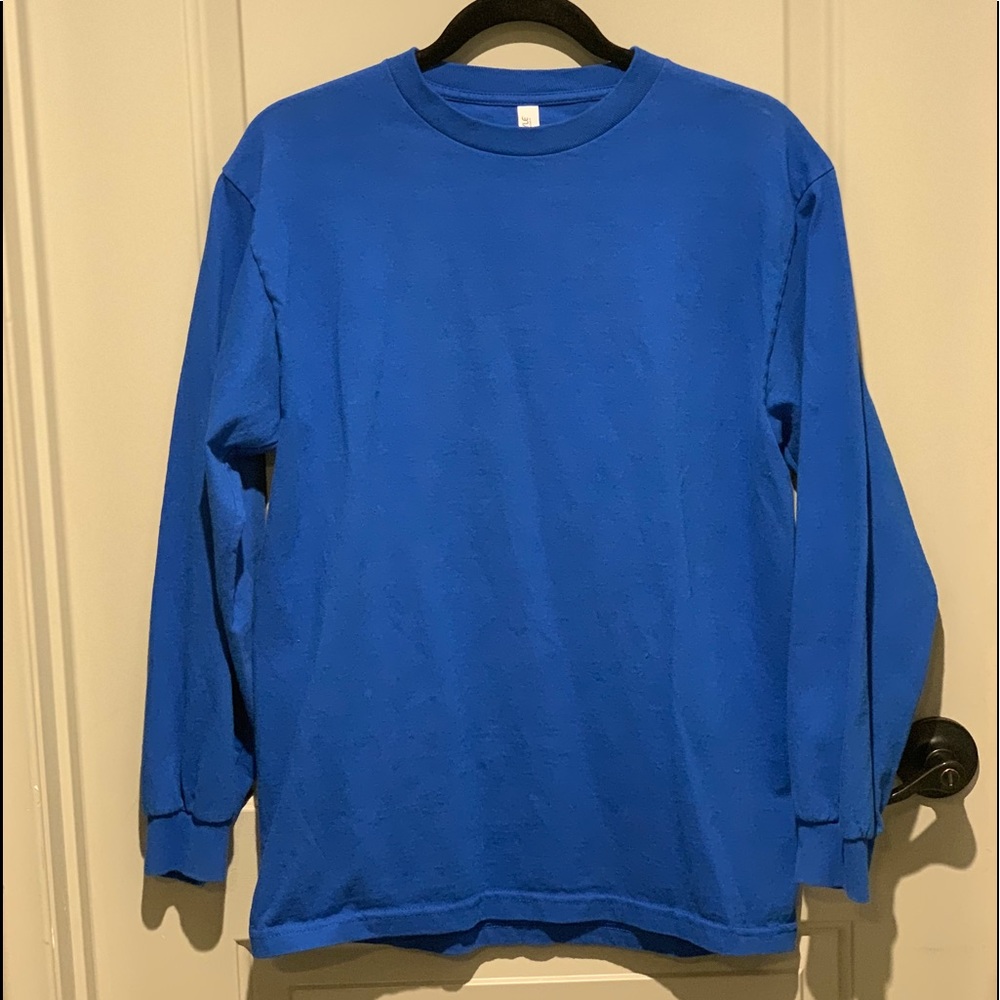 Pro Club Blue Long Sleeve-Size Medium
